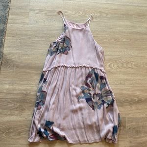 floral halter dress